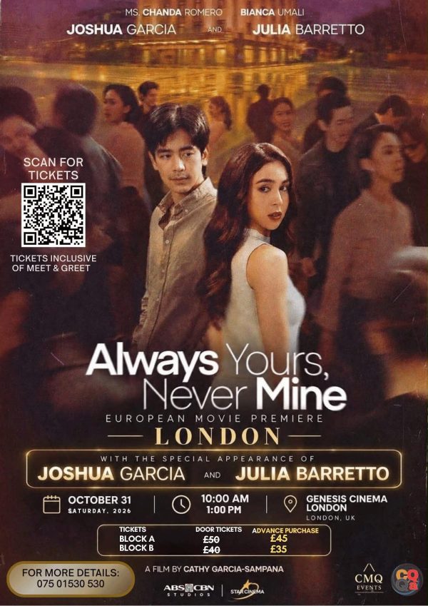 Always Yours, Never Mine — October 31, 2026
